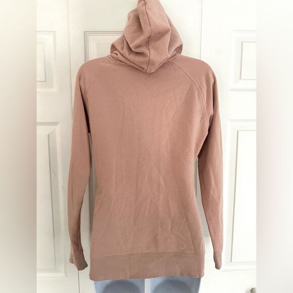 The North Face Hoodie Sweatshirt Pullover Logo Blush Pink Womens Small - Picture 6 of 10